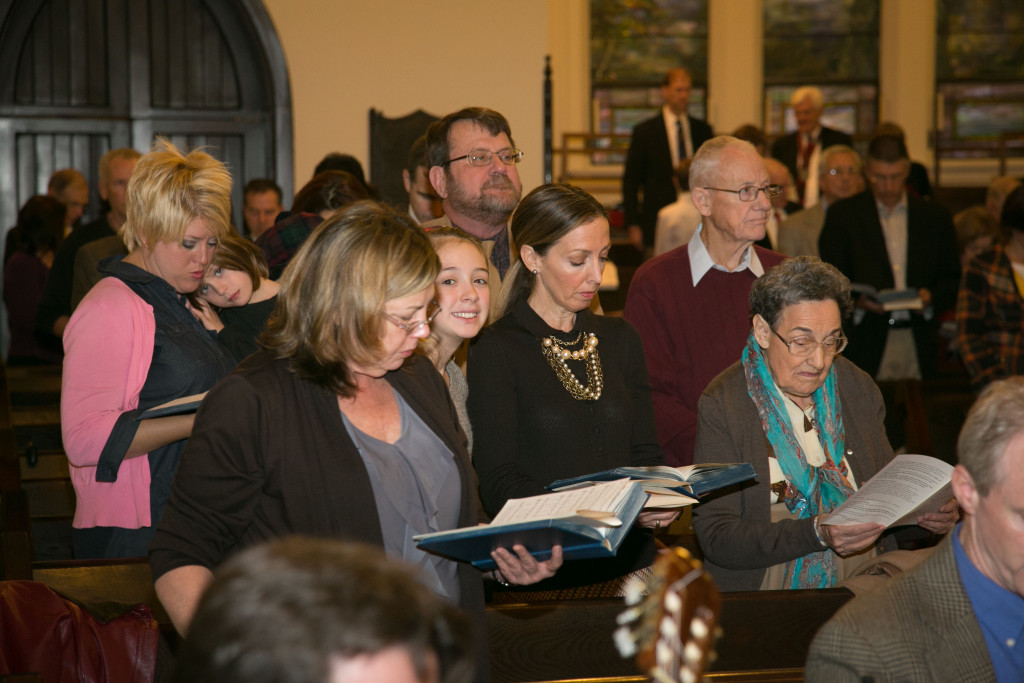 People from all walks of life worship together at Kanawha Presbyterian.