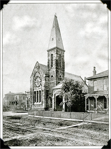 Kanawha Church at the turn of the century.